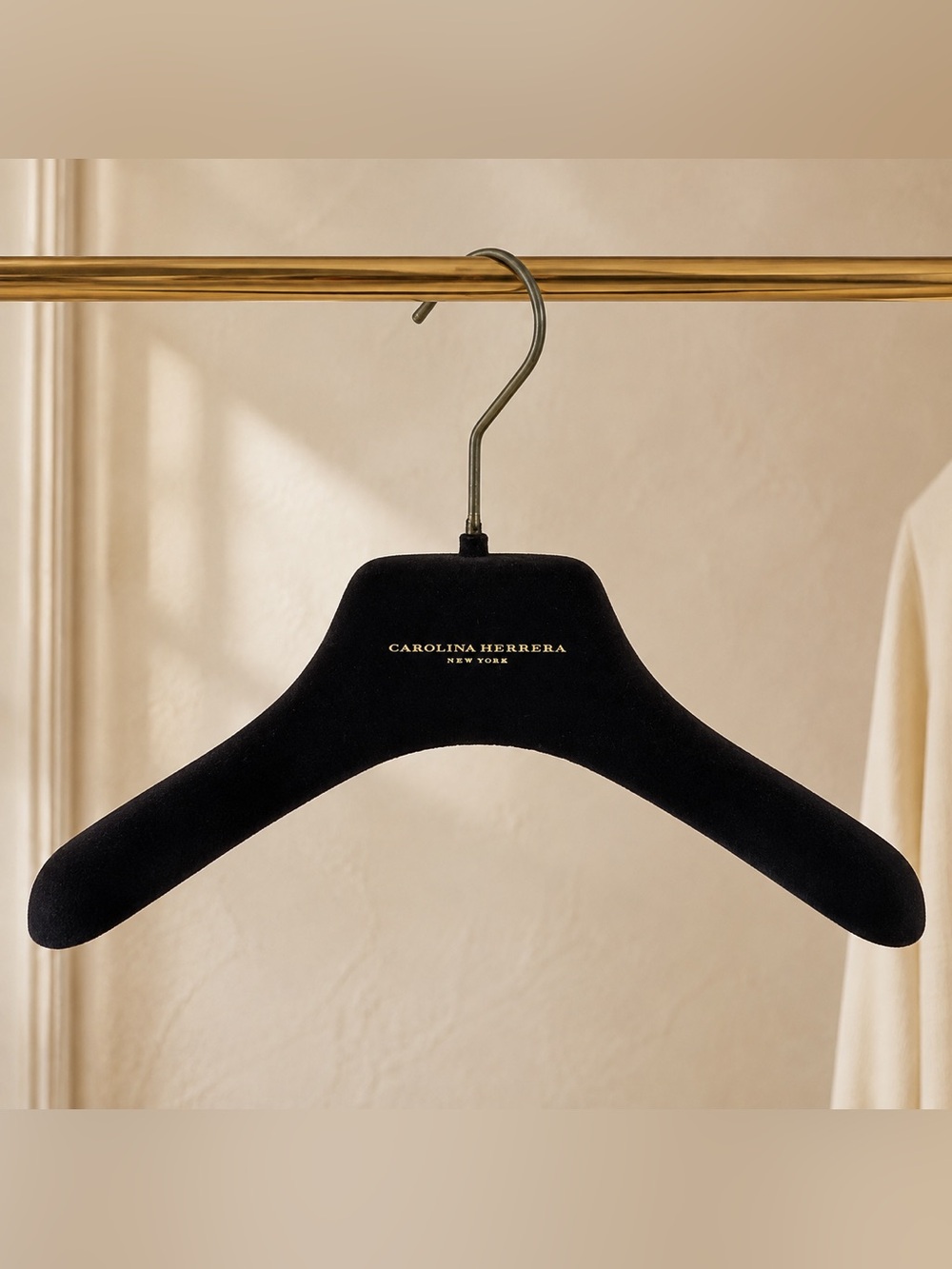 Carolina Herrera Black Velvet Hanger